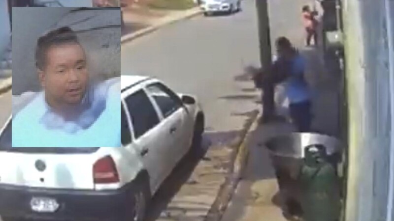 Inhumano sujeto lanza a perrito a cazo de aceite hirviente