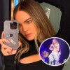 Belinda casi enseña de más durante concierto
