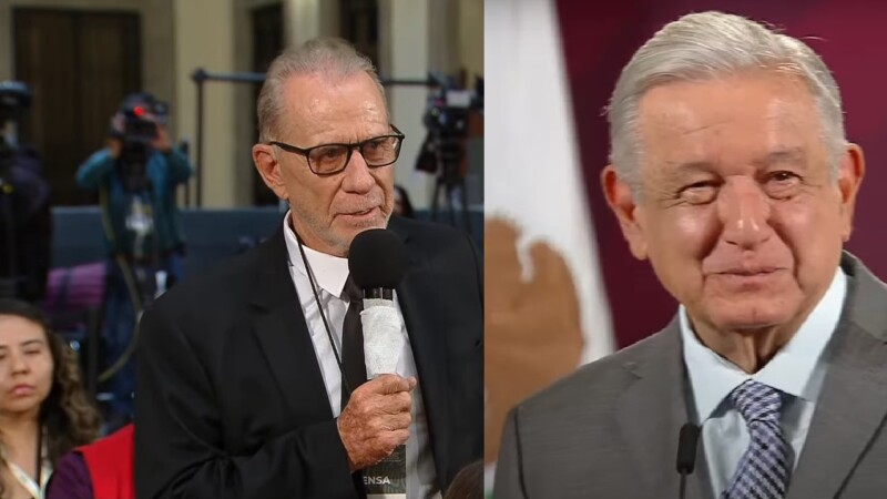 “No se puede ir”, pide Ricardo Belmont a AMLO