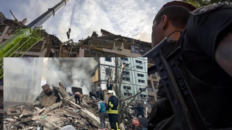 Tras ataque al Kremlin, Rusia bombardea barrios de Kiev