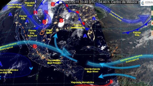 Pronóstico del clima para hoy jueves 11 de mayo 2023 en Quintana Roo.