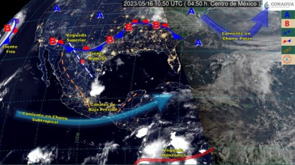 Pronóstico del clima para hoy martes 16 de mayo 2023 en Quintana Roo