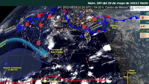 Pronóstico del clima para hoy lunes 29 de mayo 2023 en Quintana Roo.