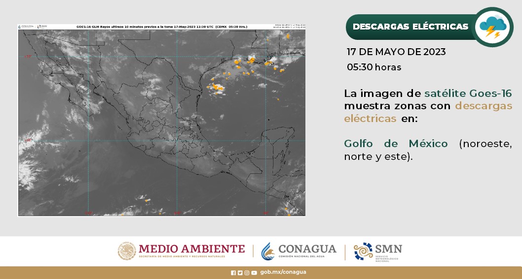 Pronóstico del clima para hoy miércoles 17 de mayo 2023 en Quintana Roo; Cielo con medio nublado por la tarde con intervalos de chubascos.