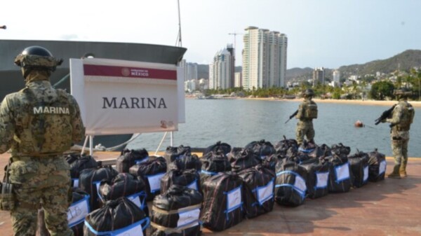Decomisa la Marina más de una tonelada de cocaína en costas de Guerrero
