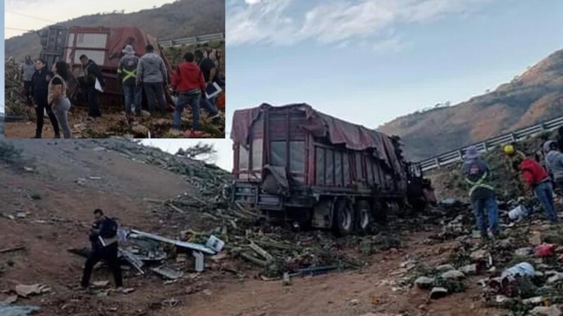 Tragedia carretera en Nayarit, 8 muertos en volcadura