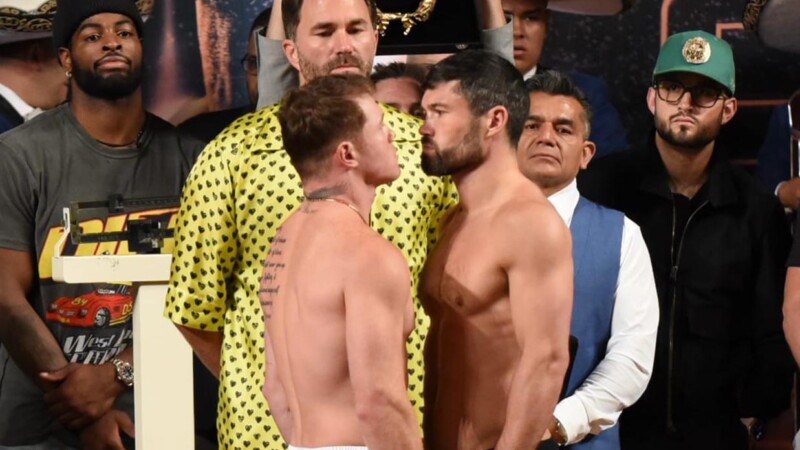 El "Canelo" y Ryder se declaran listos tras vencer a la báscula