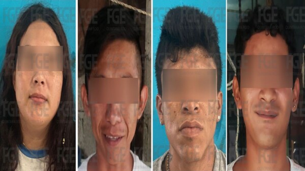 Aseguran droga y detienen a cuatro jóvenes en un cateo en Chetumal