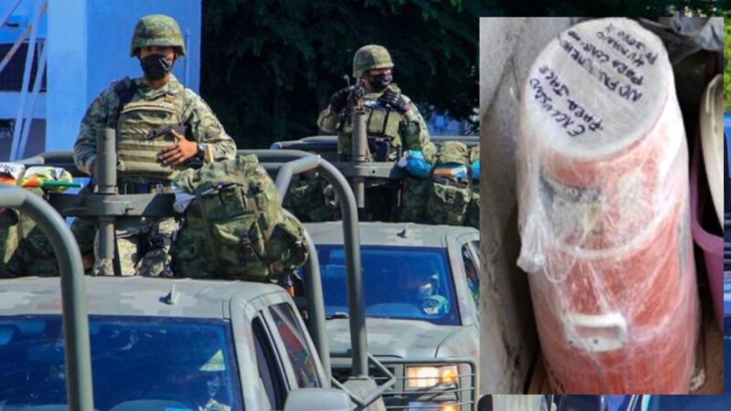 Aseguran autoridades drogas y armamento en Baja California