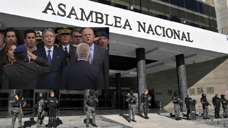 Disuelve el presidente de Ecuador Asamblea Nacional