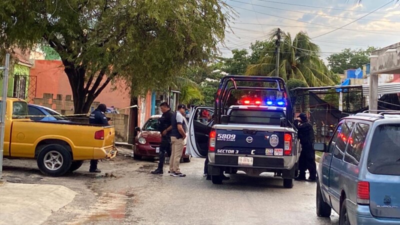 Ejecutan a balazos a hombre en la colonia Villas Otoch de Cancún