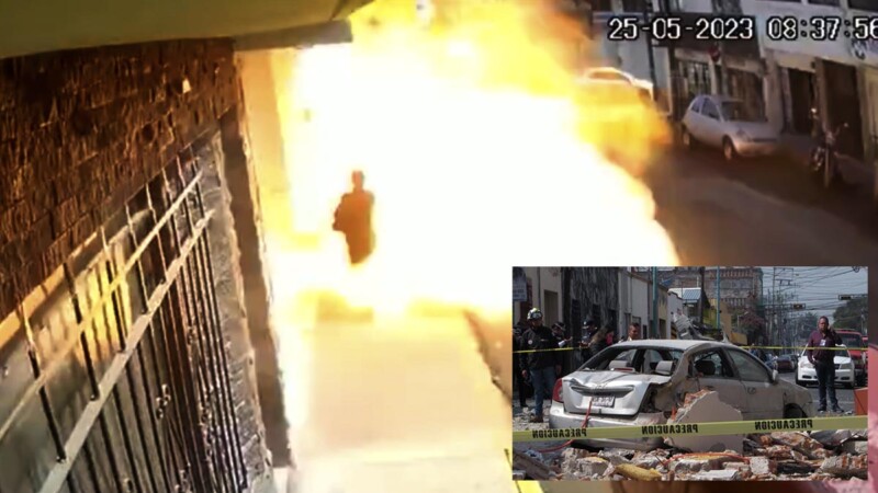 Explosión en local de alimentos de Toluca deja seis heridos