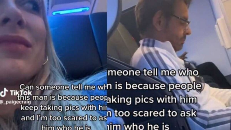 Extranjera viaja con Eugenio Derbez y no lo reconoce