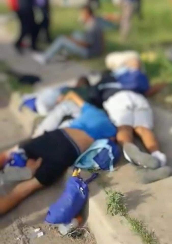 Arrollan y matan a siete migrantes en Brownsville, Texas (VIDEO); al parecer fue intencional el atropello masivo de peatones.