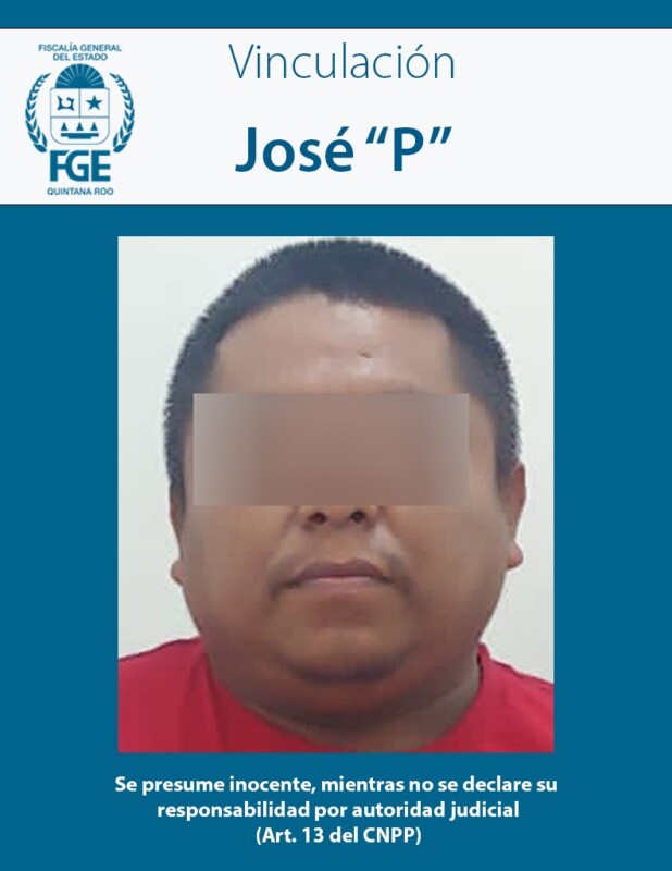 Vinculado a procesopor desaparición de una persona en Felipe Carrillo Puerto; José “P” es el cuarto imputado por dicho delito.