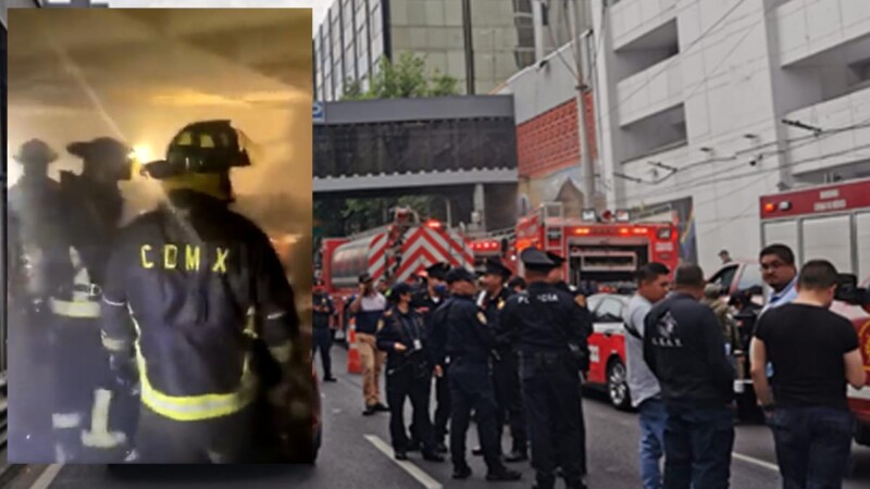 Incendio en bodega de Sistema penitenciario en CDMX provoca evacuación