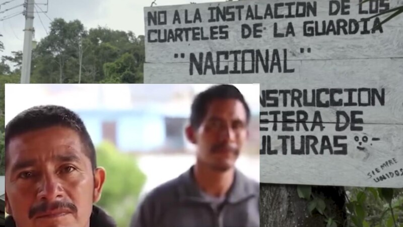 Sentencian a indígenas tzeltales por protestar contra cuartel de la GN