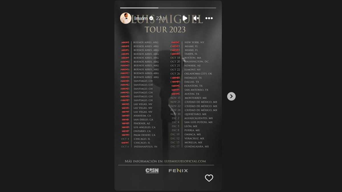 Luis Miguel rechaza trabajar con Ticketmaster