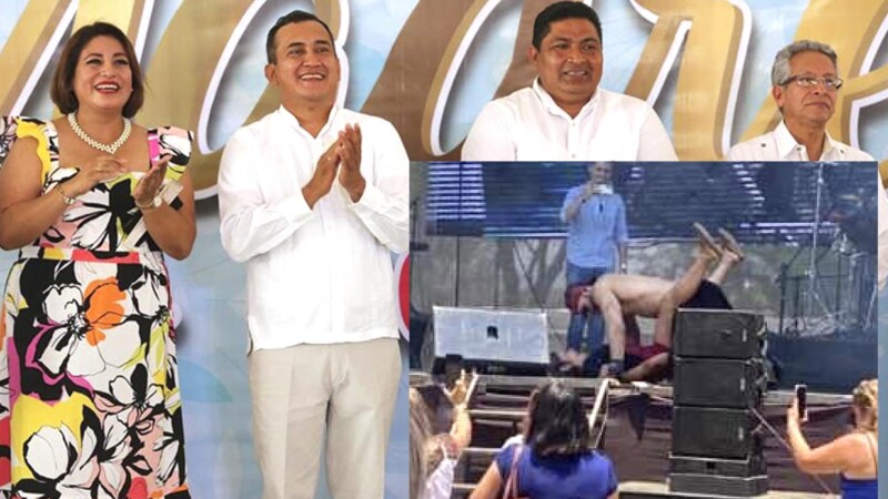 Festeja gobierno de Oaxaca con strippers a madres burócratas