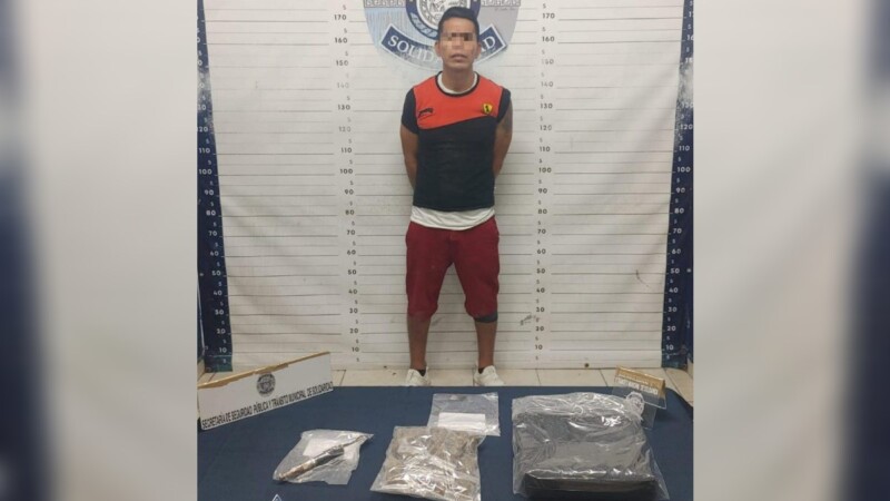 Detienen a un narcomenudista en la colonia In House de Playa del Carmen