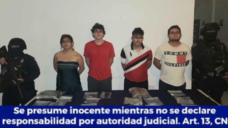 Detenidos por delitos contra la salud en Tulum.