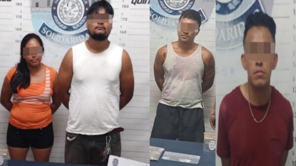 En Playa del Carmen detienen en operativos a cuatro narcomenudistas