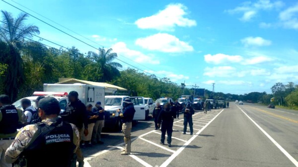 Realizan operativo de búsqueda de personas desaparecidas en Bacalar