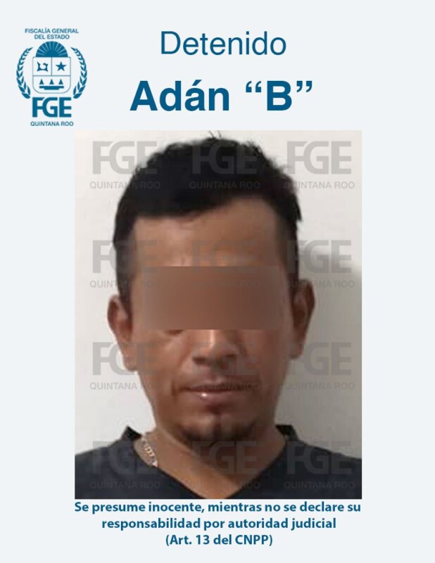 Adán “B” es señalado por su probable participación en el delito de homicidio en grado de tentativa.
