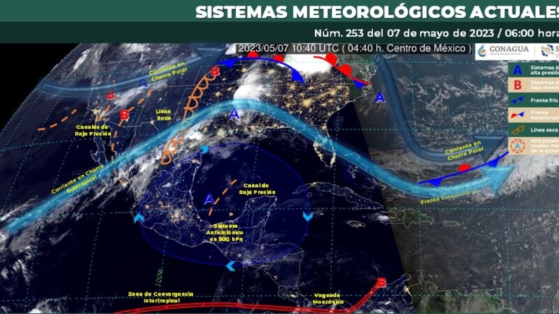 Pronóstico del clima para hoy domingo 7 de mayo 2023 en Quintana Roo