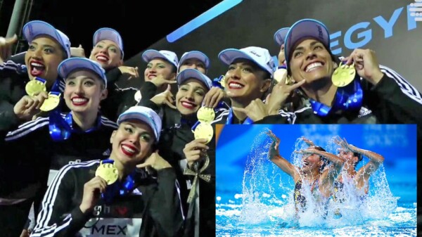Ganan el oro sirenas mexicanas en Egipto sin apoyo oficial