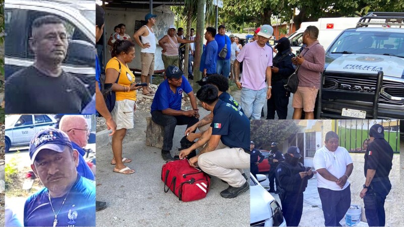 Gresca entre taxista y mototaxistas de Cancún desata intervención policiaca