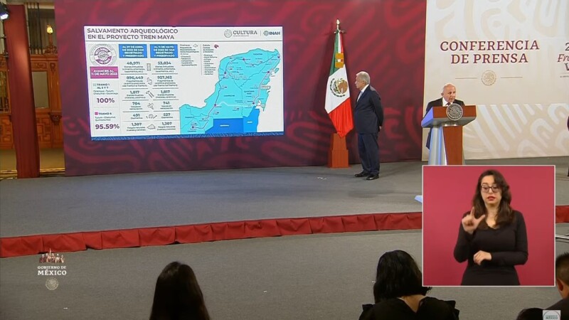 “Tren Maya en el tramo 6 con casi el 100 % de visto bueno”