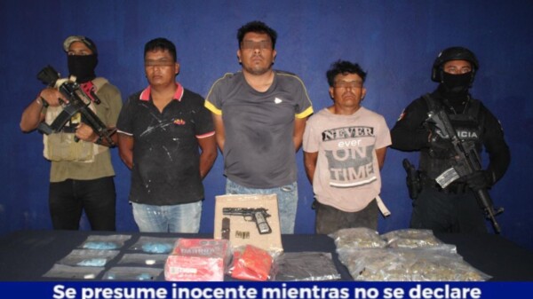 Capturan a sujetos con drogas en operativos de revisión en construcciones en Cancún