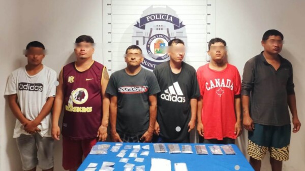 Detienen a seis narcomenudistas en la Supermanzana 229 de Cancún