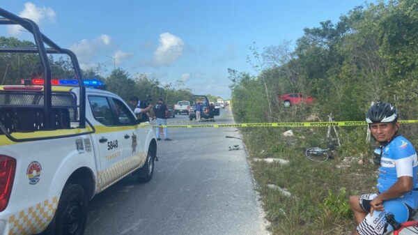 Ciclista pierde la vida en la Huayacán tras ser embestido por un auto (VIDEO)