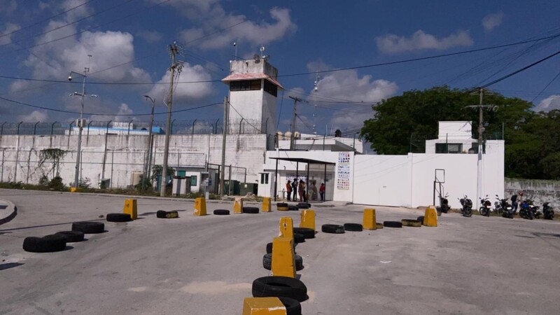 Hallan sin vida a un interno del Cereso de Cancún (VIDEO)