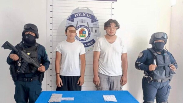 Detenidos en Cancún por delitos contra la salud
