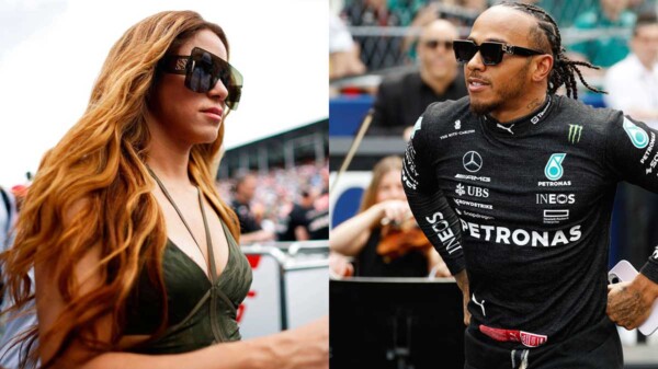 ¿Y Tom Cruise? Captan nuevamente juntos a Shakira y Lewis Hamilton