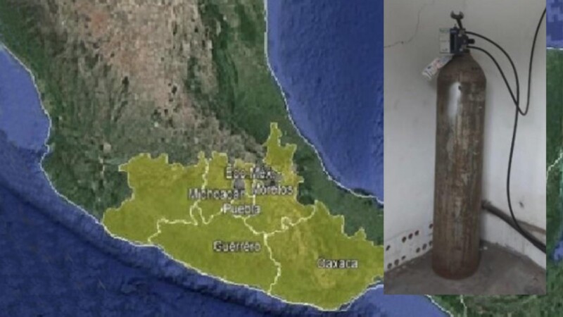 Dispara alerta robo de nueve tanques con gas cloro en Guerrero