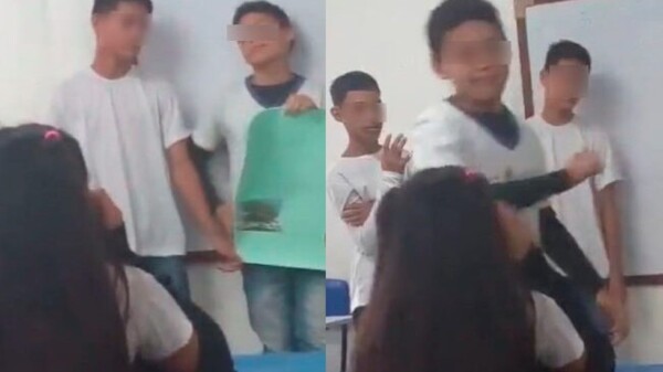 Niño apuñala a su compañera de clase por burlarse de su exposición (VIDEO)