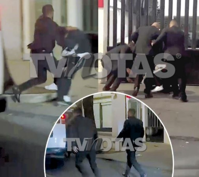 Escoltas de Eduin Caz golpean a motociclistas que los acosaban en CDMX