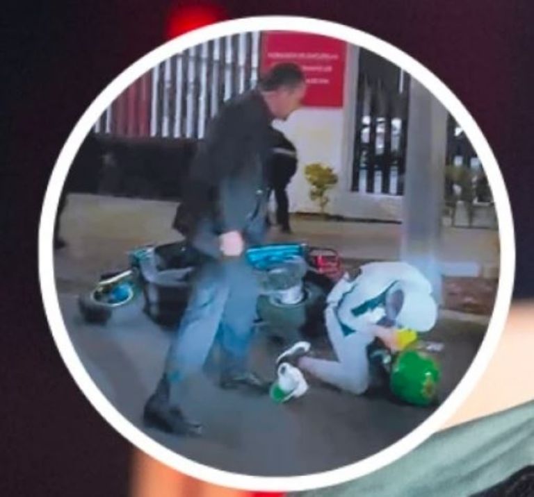 Escoltas de Eduin Caz golpean a motociclistas que los acosaban en CDMX