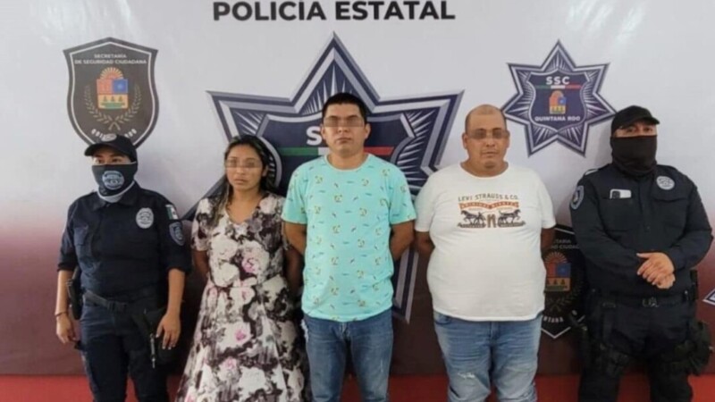 Detienen a presuntos implicados en robos a comercios en Cancún