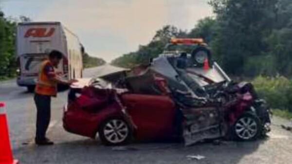 Fallece sacerdote en un accidente automovilístico en Felipe Carrillo Puerto.