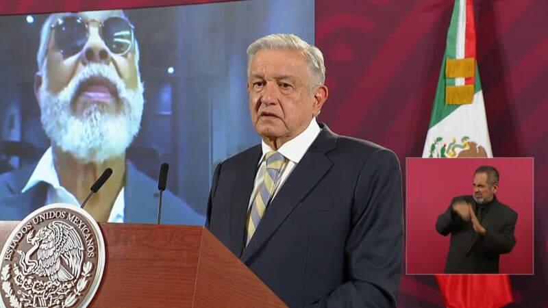 Pide AMLO no agredir a Pancho Céspedes