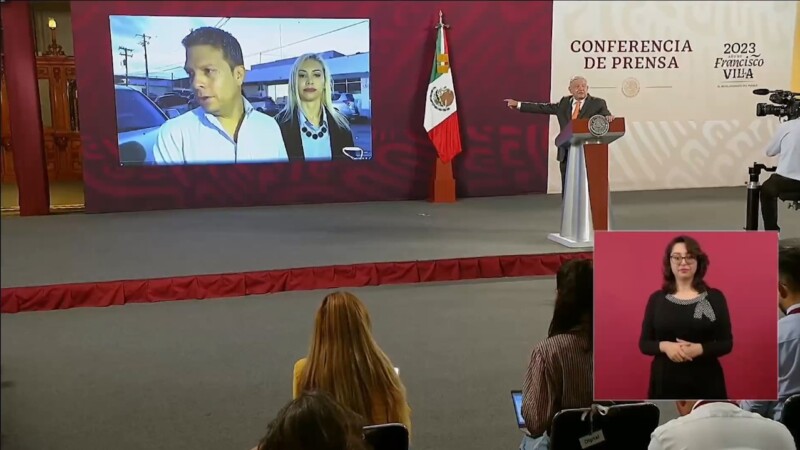 AMLO exhibe a narcoregidora; PAN niega que sea del partido