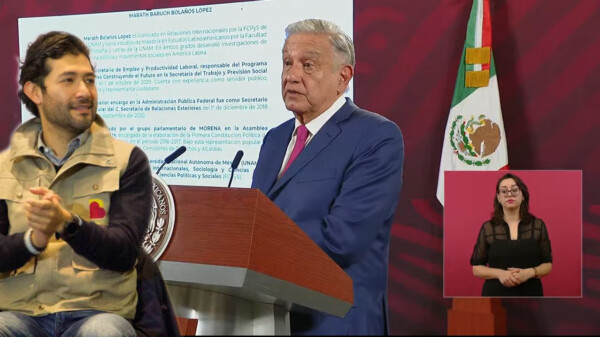 Marath Baruch Bolaños será el nuevo titular del Trabajo: AMLO