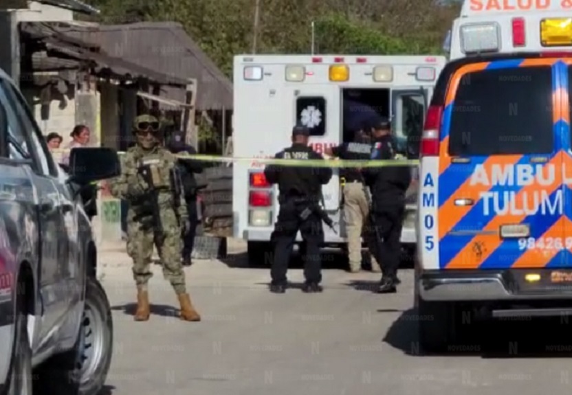 Caen dos implicados en un homicidio en carnicería en Tulum; Luis “P” y Sergio “O” fueron detenidos en la avenida Juárez de Playa del Carmen.