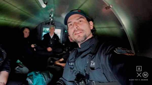 Alan Estrada reacciona a la muerte de los tripulantes de Titán