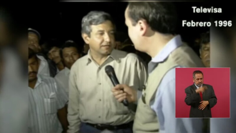 Recuerda AMLO a Ricardo Rocha con entrevista de 1996